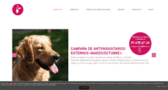 Desktop Screenshot of centroveterinariovallecas.com